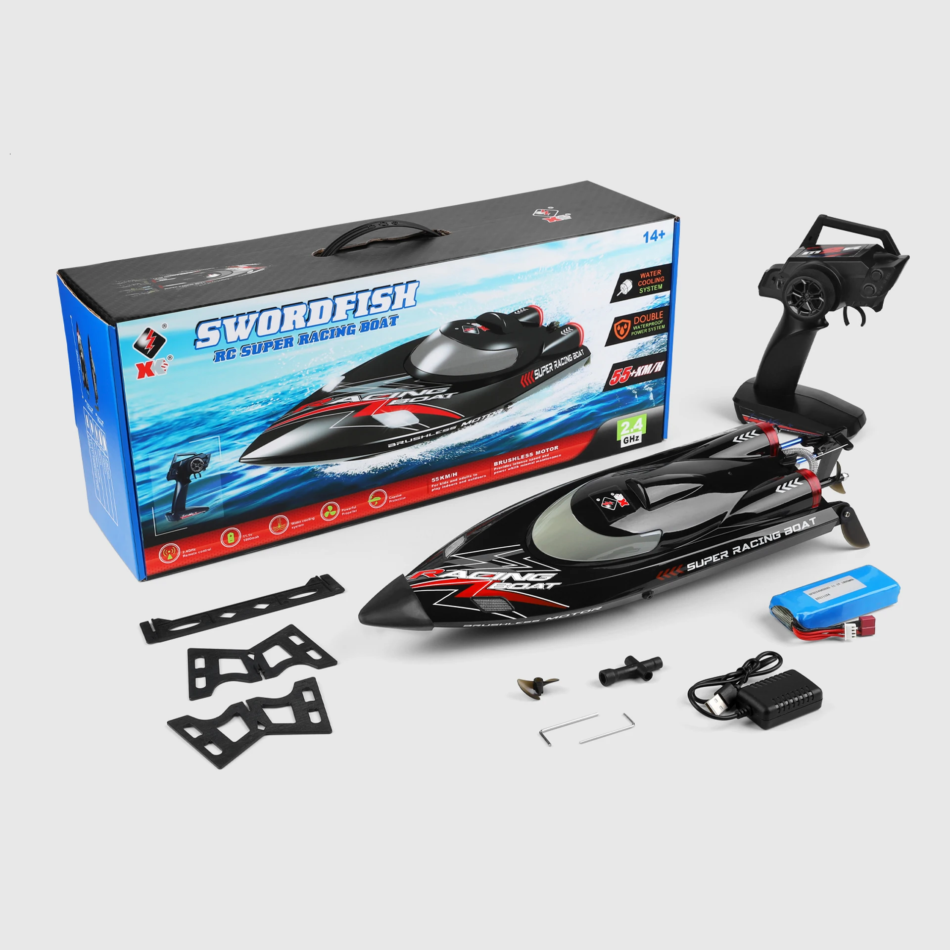 Bateau télécommandé - WLtoys WL916